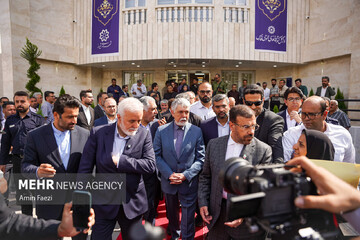 روایت تصویری خبرگزاری مهر از افتتاح کتابخانه عمومی «فرشتگان میناب»