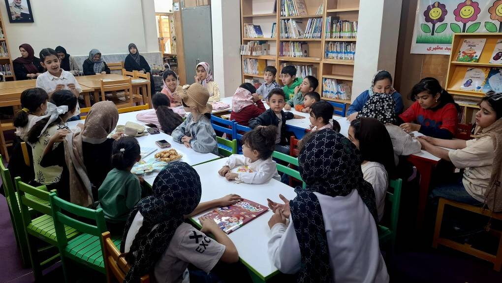 گرامیداشت هفته ملی کودک در کتابخانههای عمومی شهرستان ابهر