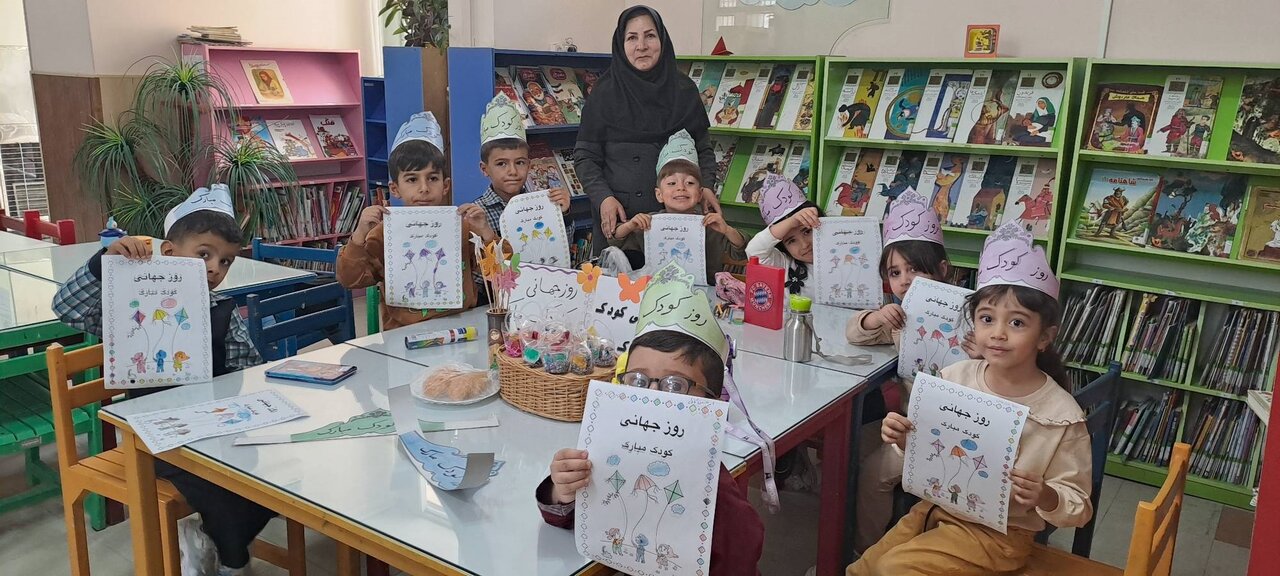 گرامیداشت هفته ملی کودک در کتابخانه‌های عمومی شهرستان ابهر