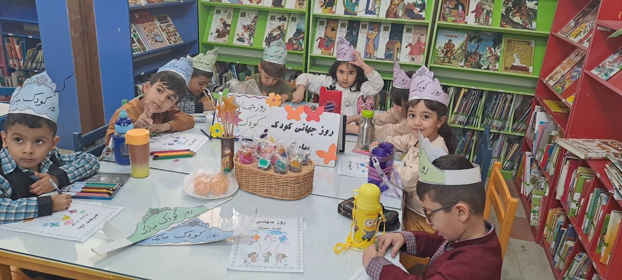 گرامیداشت هفته ملی کودک در کتابخانههای عمومی شهرستان ابهر