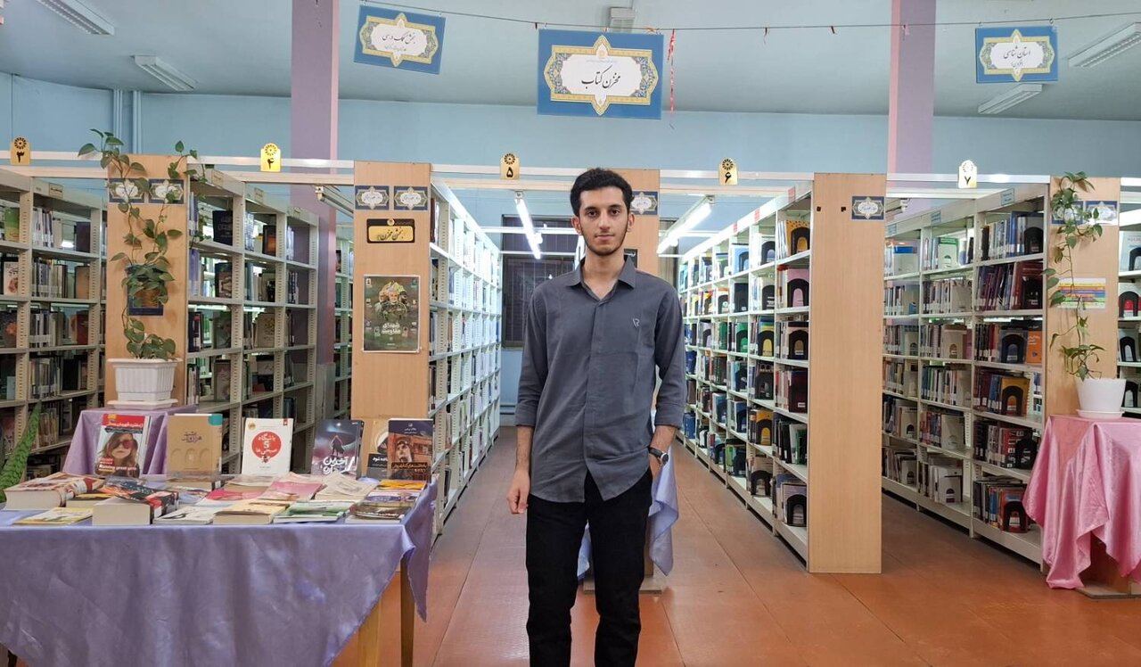 کتابخانه علامه دهخدا در قزوین؛ پناهگاه مطالعه رتبه ششم کنکور سراسری