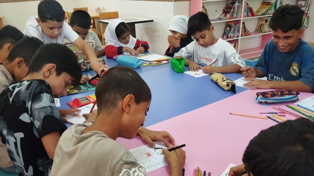 برگزاری کارگاه آموزشی و خلاقانه «سفر به درون بدن» در کتابخانه شهدای دهکده حمیدیه