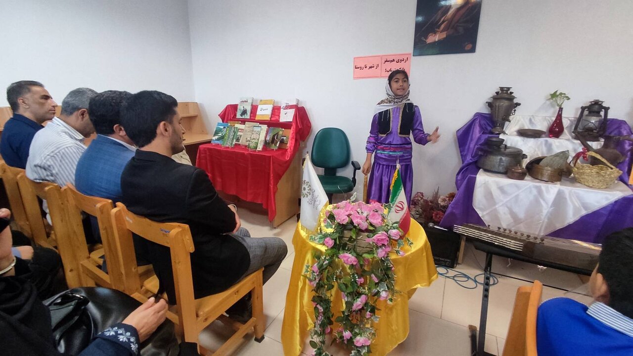اردوی فرهنگی «همسفر با کتاب» در کتابخانه شهید رستگار قادیکلا برگزار شد