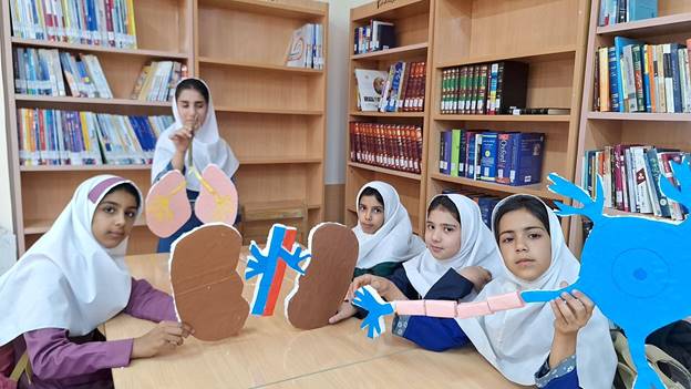کارگاه آموزشی «سفر به درون بدن» در کتابخانه قلمچی خرمشهر برگزار شد