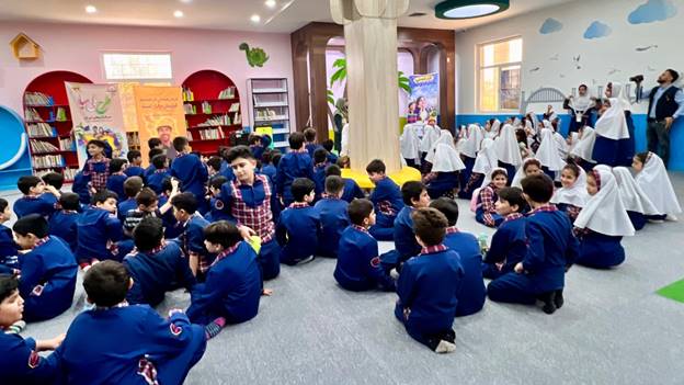 ویژه‌برنامه فرهنگی و آموزشی «کاروان تماشا» در کتابخانه مرکزی استان خوزستان برگزار شد