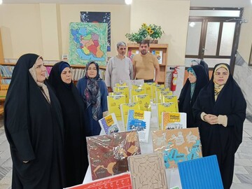 برگزاری ویژه‌ برنامه روز جهانی عصای سفید در مدرسه امید با همکاری بخش نابینایان کتابخانه شهید آیت‌الله خامنه‌ای قم