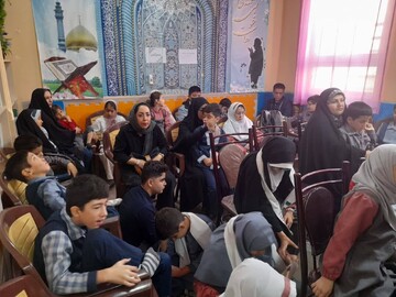 برگزاری ویژه‌ برنامه روز جهانی عصای سفید در مدرسه امید با همکاری بخش نابینایان کتابخانه شهید آیت‌الله خامنه‌ای قم