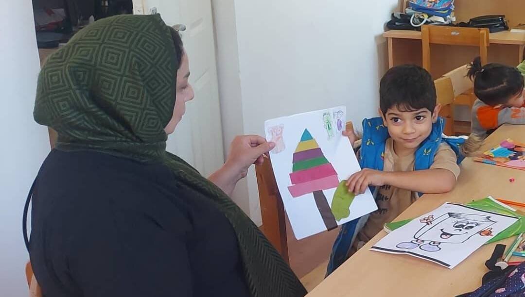 کارگاه‌های «مادر، کودک، کتاب» با عنوان «فرشتگان فرشته می‌آفرینند» در مازندران برگزار شد