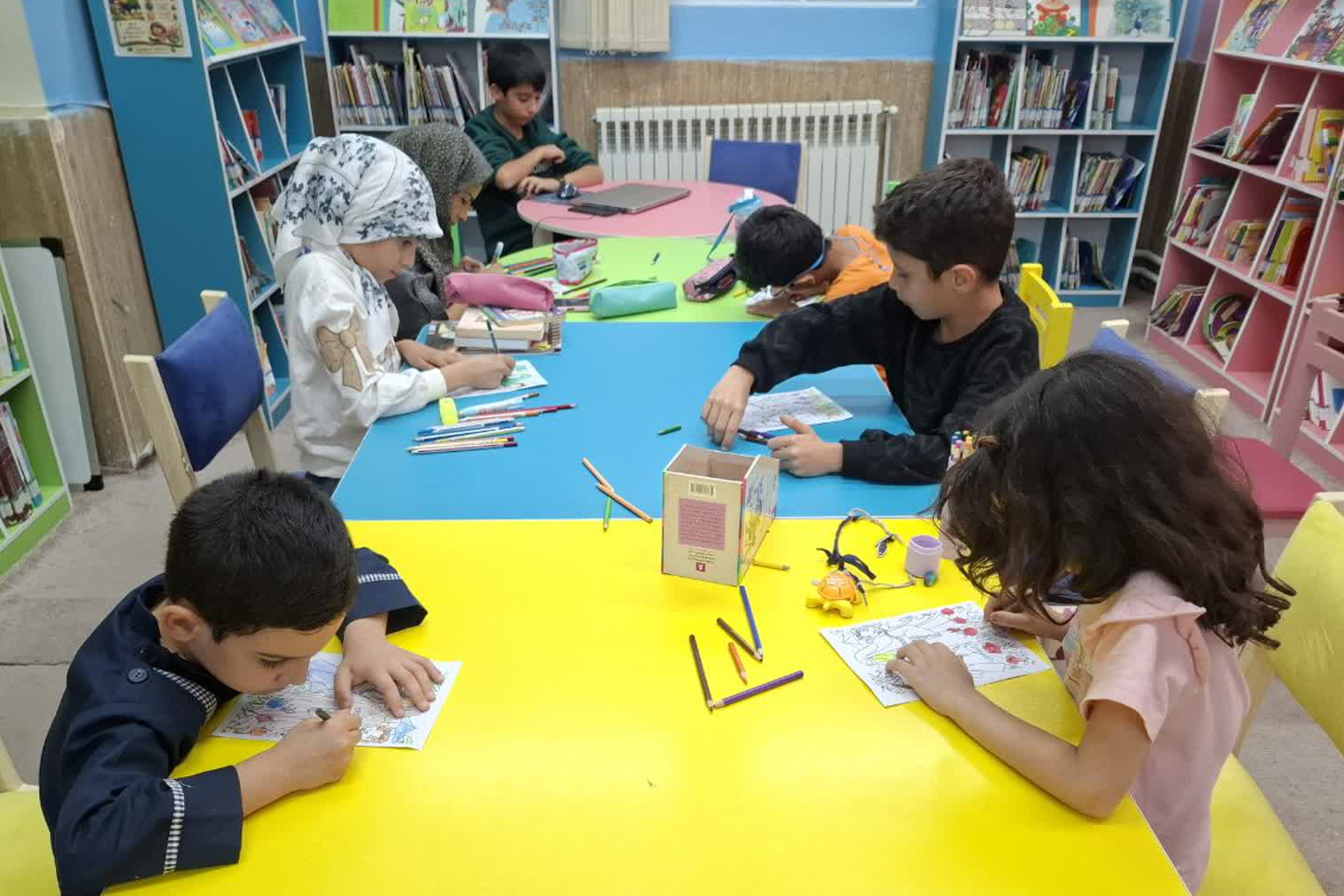 اجرای برنامههای فرهنگی کتابمحور در کتابخانه آیتالله مقدسی محلات
