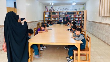 بازدید دانش‌آموزان دبستان علمدار