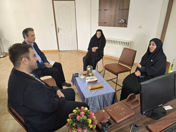 دیدار فلاح کردآبادی با خیر پروژه پردنگون در چالوس