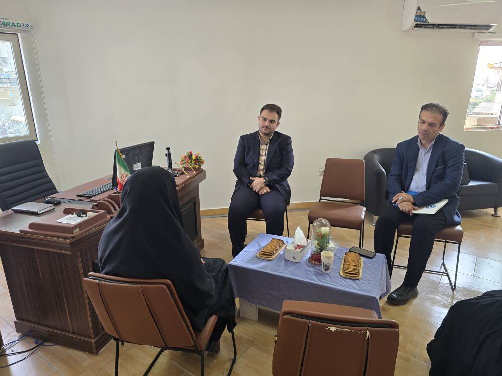 فلاح کردآبادی با خیر پروژه پردنگون در چالوس دیدار کرد
