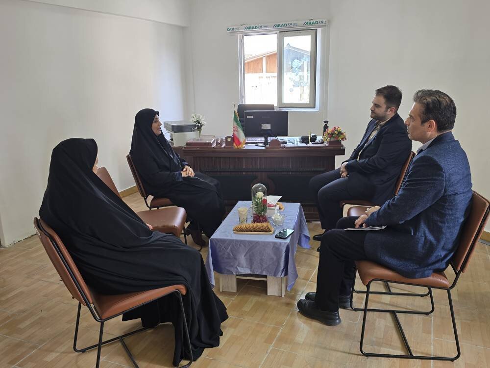 فلاح کردآبادی با خیر پروژه پردنگون در چالوس دیدار کرد