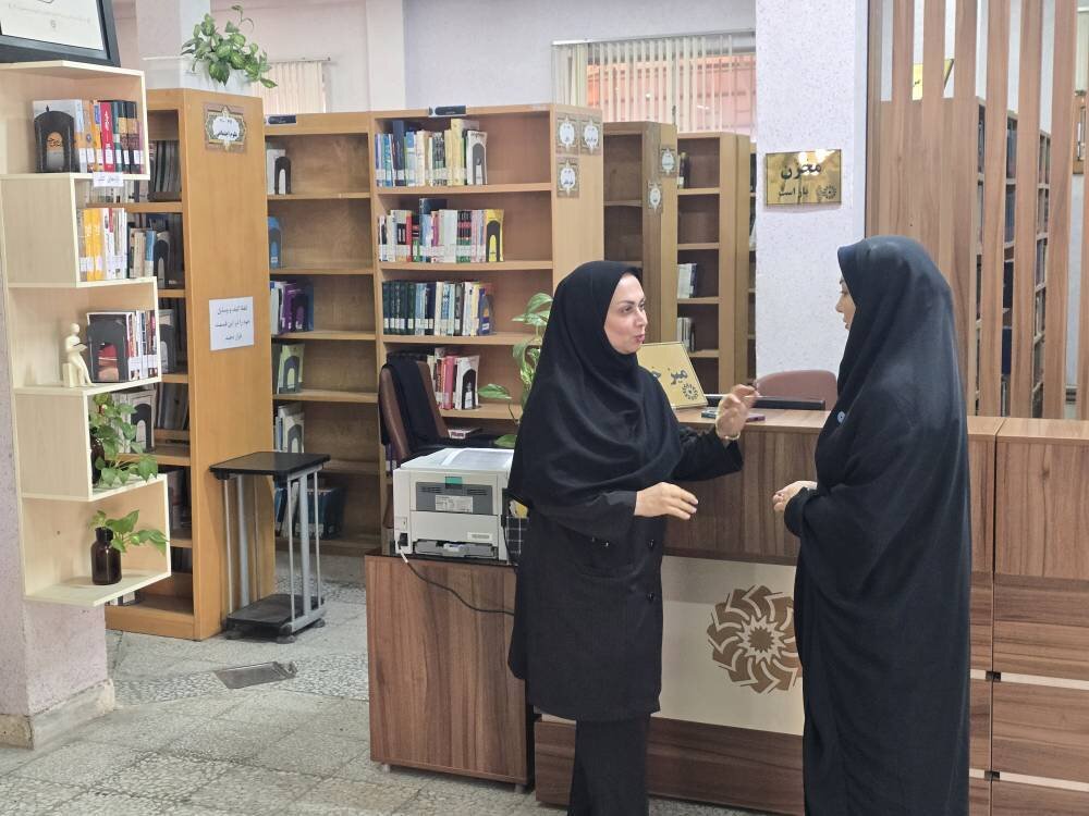 &nbsp;مرضیه فلاح کردآبادی از کتابخانه بقیه‌الله (عج) چالوس بازدید کرد