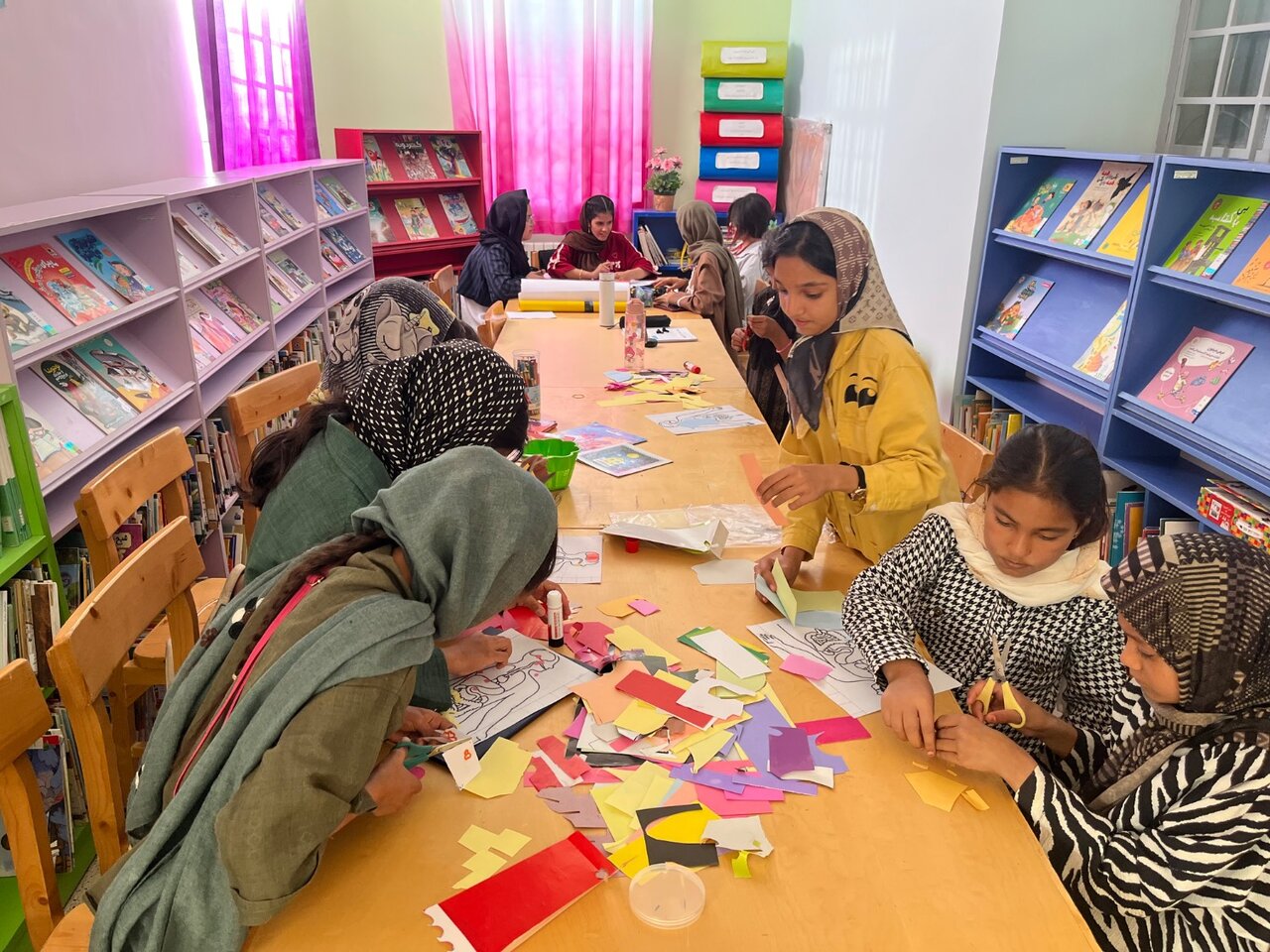 وقتی علم و کتاب در کتابخانه به هم می‌رسند