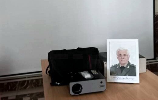 اهدای تجهیزات آموزشی به کتابخانه الغدیر داریان