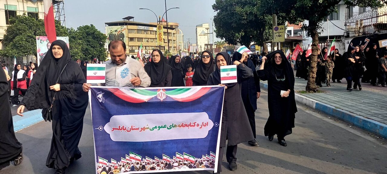 کتابداران بابلسر در رزمایش «جانفدایان ادارات» شرکت کردند