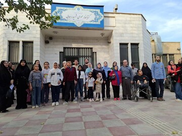 ویژه‌برنامه روز جهانی عصای سفید در کتابخانه شهید رجایی شهرستان ملارد