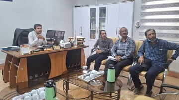 جلسه شورای اداری کتابخانه‌های عمومی شهرستان آبادان