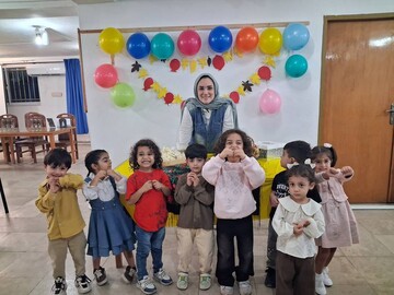 کارگاه «گام‌های شاداب، دست‌های خلاق» در بابلسر
