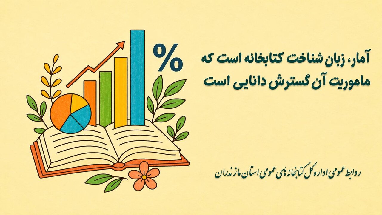 آمار زبان شناخت کتابخانه و ابزاری برای فهم نیازهای جامعه‌ای است که به آن خدمت می‌کند