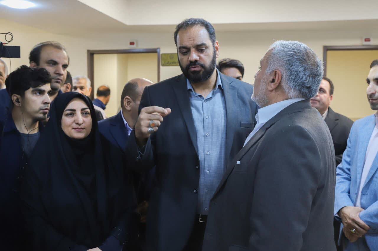 افتتاح کتابخانه عمومی اندیشه نوین چمگردان شهرستان لنجان با حضور مسئولان استانی و شهرستانی