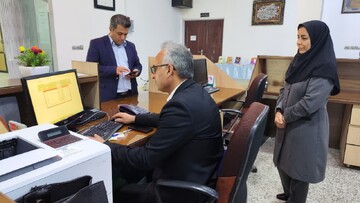 مدیرکل کتابخانه‌های عمومی استان یزد از چهار کتابخانه شهرستان بافق بازدید کرد