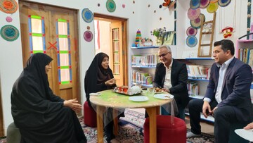 مدیرکل کتابخانه‌های عمومی استان یزد از چهار کتابخانه شهرستان بافق بازدید کرد