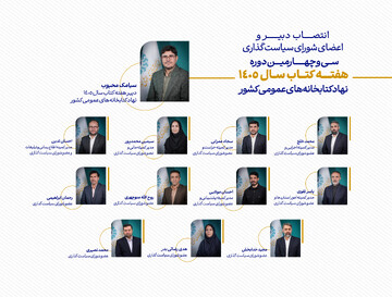انتصاب دبیر و اعضای شورای سیاست‌گذاری هفته کتاب سال ۱۴۰۵ نهاد کتابخانه‌های عمومی کشور