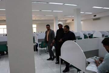 بازدید از کتابخانه مرکزی خوزستان