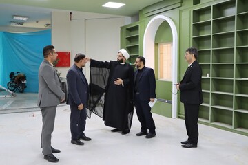 بازدید از کتابخانه مرکزی خوزستان