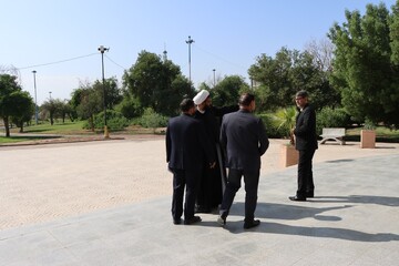 بازدید از کتابخانه مرکزی خوزستان