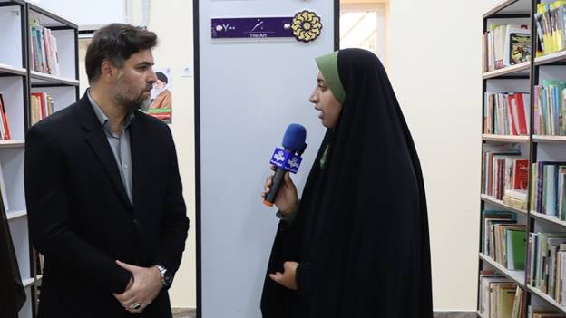 کتابخانه روستایی «راه دانش» در روستای موران کارون بازگشایی شد