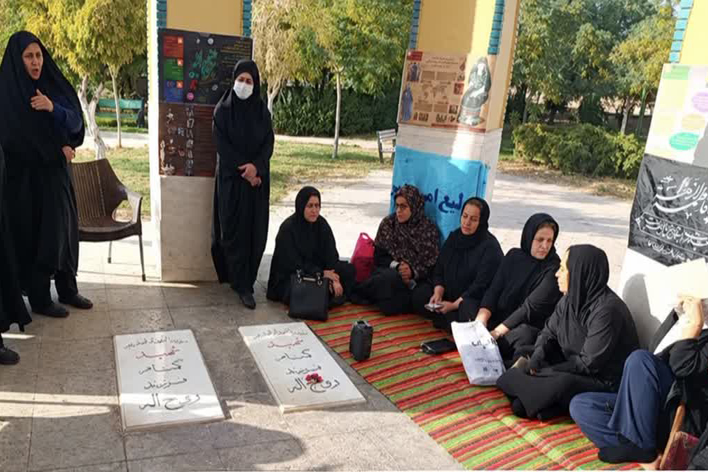 کتابخانه حضرت ام‌البنین (س) کاوه میزبان کودکان و دانش‌آموزان شد