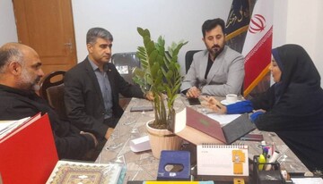 دیدار فلاح کردآبادی با ستاد برگزاری لیگ دانایی در جویبار