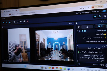 جلسه انجمن ملی زبان اشاره