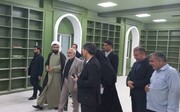 استاندار خوزستان از کتابخانه مرکزی استان بازدید کرد