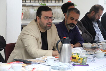 محمد نصیری؛ سرپرست اداره کل کتابخانه های عمومی استان تهران-نشست «کتاب به صرف صبحانه»به میزبانی اداره کل کتابخانه های عمومی استان تهران