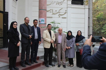 بازدید مدیران مؤسسات خیریه از کتابخانه های عمومی شهید باهنر 