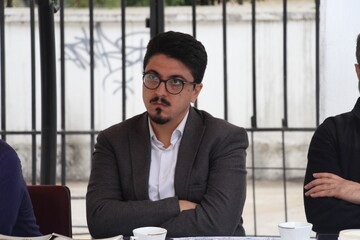 محمد حسن داودی، مدیر موسسه صبح رویش-نشست «کتاب به صرف صبحانه»به میزبانی اداره کل کتابخانه های عمومی استان تهران