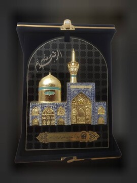 تجلیل رئیس مرکز کانون‌های خدمت رضوی کشور از مدیرکل کتابخانه‌های عمومی استان اردبیل