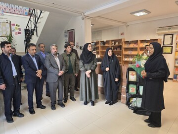 بازدید دبیرکل نهاد از کتابخانه روستایی شهید حسینعلی رستگار قادیکلا بزرگ