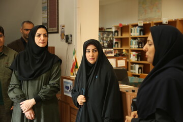 بازدید دبیرکل نهاد از کتابخانه روستایی شهید حسینعلی رستگار قادیکلا بزرگ