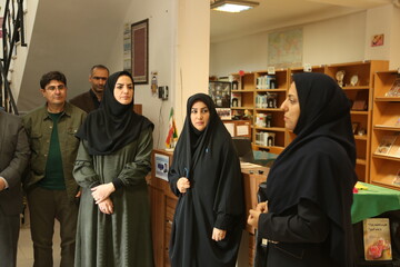 بازدید دبیرکل نهاد از کتابخانه روستایی شهید حسینعلی رستگار قادیکلا بزرگ